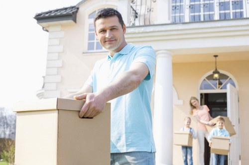 Unloading and setting up your new home in Wandsworthon